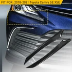 Black Headlight Trim Molding Fits 2018 2019 2020 2021 Toyota Camry Xse Oxilam New. Price: $19.99.