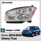 For 2013-2016 Chevy Trax Halogen Headlight Headlamp W/ Bulbs Left Driver Side New. Price: $74.99.