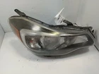 Passenger Right Headlight From 2016 Subaru Impreza 12020764 Used. Price: $193.94.