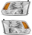 Headlight Assemblies 2009-18 Dodge Ram 1500 10-18 2500/3500 Quad Beam Style New. Price: $59.99.