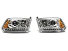 Raxiom For 09-18 Dodge Ram 1500 Led Halo Headlights W/ Swtchbck Turn Signals- New. Price: $509.99.