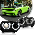 Pair Led Headlights With Drl For 2015-2022 Dodge Challenger Direct Replacement New. Price: $259.99.