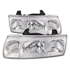Headlights Pair Set Halogen Fits 2002-2005 Saturn Vue Chrome GM2502253 GM2503253 New. Price: $103.19.
