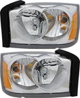For 2006-2007 Dodge Dakota Headlight Halogen Set Driver And Passenger Side New. Price: $166.15.