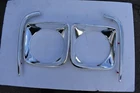 1967 1968 Chevrolet Chevy Truck Pair Headlight Bezels W. Eyebrow Molding New. Price: $129.95.