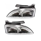 For Chevy Cavalier 1995-1999 Headlight Driver And Passenger Side Pair Halogen New. Price: $142.40.