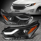 Led Drl For 18-21 Chevy Equinox Black Housing Amber Corner Projector Headlights New. Price: $150.94.