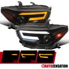 Smoke Projector Headlights Fit 2016-2023 Toyota Tacoma Led Bar Sequential Signal New. Price: $268.99.