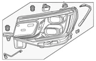 Genuine Volkswagen Composite Assembly 3CN941082M New. Price: $842.14.