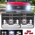 4PC 4X6" Led Headlights Drl Hi/lo Beam For Chevy C10 Pickup Truck 1980-1986 New. Price: $89.99.
