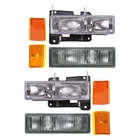 Trq LKA56004 Headlights For Chevy C2500 Suburban 92-93 Lh Rh Front 15034929 New. Price: $150.92.