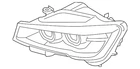 Genuine Bmw Composite Headlamp 63-11-7-401-142 New. Price: $1460.33.