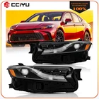Pair Headlights W/bulb For 2025-2026 Toyota Camry Le Se 2.5L Black W/projector New. Price: $319.99.