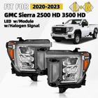 For 2020-2023 Gmc Sierra 2500HD Led Headlight W/ Halogen Signal Left+right Pair New. Price: $515.99.
