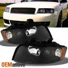 Fit 2002-2005 Audi A4/S4 Black Replacement Projector Headlights L+r New. Price: $173.99.