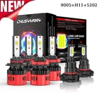 For 2007-2013 Gmc Sierra 1500 6X 6000K Led Headlight Hi/lo Fog Bulbs Combo New. Price: $63.99.