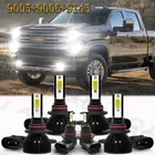 Led Headlights+fog Bulbs For Chevy Silverado 1500 2500 Hd 2003-2005 2006 New. Price: $31.82.
