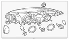 Genuine Ford Composite Assembly DT1Z-13008-N New. Price: $299.77.