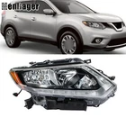 Right Headlamp W/drl Halogen For Nissan Rogue Sv Sl 2014-2016 Headlight Chrome New. Price: $57.06.