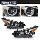 Fit For 2017-2018 Mazda 3 Headlights Halogen Projector Headlamps Left+right New. Price: $134.34.