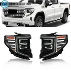Led Headlight W/black Electroplate For 2022-2024 Gmc Sierra 1500 Slt/denali Pair New. Price: $412.17.