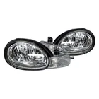 Headlight Set For Dodge Neon 2001 Lh Right Front Factory Halogen 114-00598BR New. Price: $128.43.