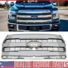 2015 16 2017 Ford F150 Front Chrome Grille King Ranch Style W/cam Hole New. Price: $126.39.