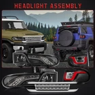 Fits 2007-2015 Toyota Fj Cruiser Headlights + Taillights Lamps With Grille New. Price: $420.99.