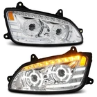 For 2008-2017 Kenworth T660 Pair Full Led Projector Headlights Left & Right New. Price: $611.30.