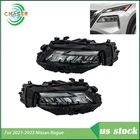 Headlights For Nissan Rogue 2021-2023 Replacement Black Housing Led Lh+rh Side New. Price: $234.78.