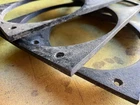 1967-1968 Mercury Cougar Headlight Door Trim Bezel Used C7WB-13064-LT. Price: $30.00.
