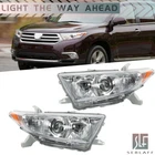 Headlights Pair For Toyota Highlander 2011-2013 12 Headlamp Chrome Left+right New. Price: $78.12.