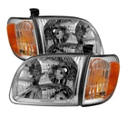 For Toyota Tundra 00-04 Headlights Driver & Passenger Side Chrome Factory Style New. Price: $138.20.