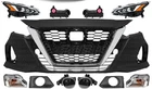 Front Bumper Cover & Grille Assembly Kit For 2019-2022 Nissan Altima New. Price: $780.99.