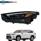 Left Headlight W/drl Black For Toyota Grand Highlander Limited/platinum 2024 Led New. Price: $183.27.