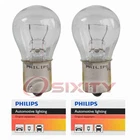 2 Pc Philips Brake Light Bulbs Ford 1 Ton Pickup 3 4 Xu New. Price: $10.80.