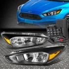 15-18 Ford Focus Black Housing Amber Corner Headlight Lamps+tool Set New. Price: $102.88.