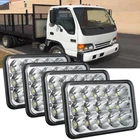 4PCS 4X6'' Led Headlights Hi/lo For Gmc W3500 W4500 W5500 Isuzu Npr-hd Nqr Truck New. Price: $44.19.