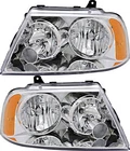 For 2003-2006 Lincoln Navigator Headlight Halogen Set Driver And Passenger Side New. Price: $192.76.