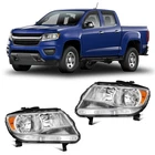 For Chevy Colorado 2015-2022 Headlight Assembly Pair Chrome Housing New. Price: $155.99.