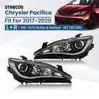 Chrome Hid Headlight For 2017-2020 Chrysler Pacifica W/led Drl Left+right Pair New. Price: $246.99.