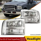 Clear/chrome Corner Headlights Fit 2005-2007 Ford F250 F350 F450 Super Duty New. Price: $81.99.