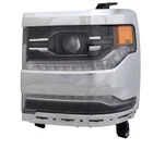 2016 2018 Chevrolet Silverado 1500 Driver Side Left Led Headlight Chrome Bezel New. Price: $645.09.