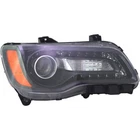 For Chrysler 300 Headlight 2012 2013 2014 Passenger Side W/ Led Black Bezel New. Price: $381.06.
