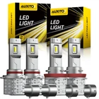 Auxito 9005 H11 Led Headlight Bulbs Conversion Kit High Low Beam Bright White M4 New. Price: $37.99.