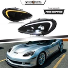 Full Led Headlight For 2005-2013 Chevrolet Corvette C6 W/drl Sequential Signal New. Price: $749.00.