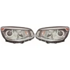 For Kia Soul Headlight 2014 2015 2016 Pair Passenger Driver Side Halogen Capa New. Price: $606.35.