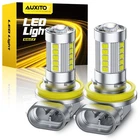 Auxito H11 H8 Led Fog Light Bulb Conversion Kit Super Bright White 6500K Pair New. Price: $17.09.
