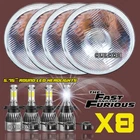 4PCS 5.75" 5-3/4" H5001 H5006 Led Projector Headlights For Chevy Corvette Impala New. Price: $67.66.