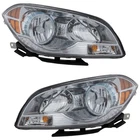 Headlight Set For 2008-2012 Chevrolet Malibu Left And Right With Bulb 2PC New. Price: $177.20.